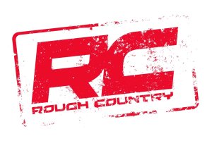 Decal - Rough Country - Grunge Logo - Red Decal - Rough Country - Grunge Logo - Red